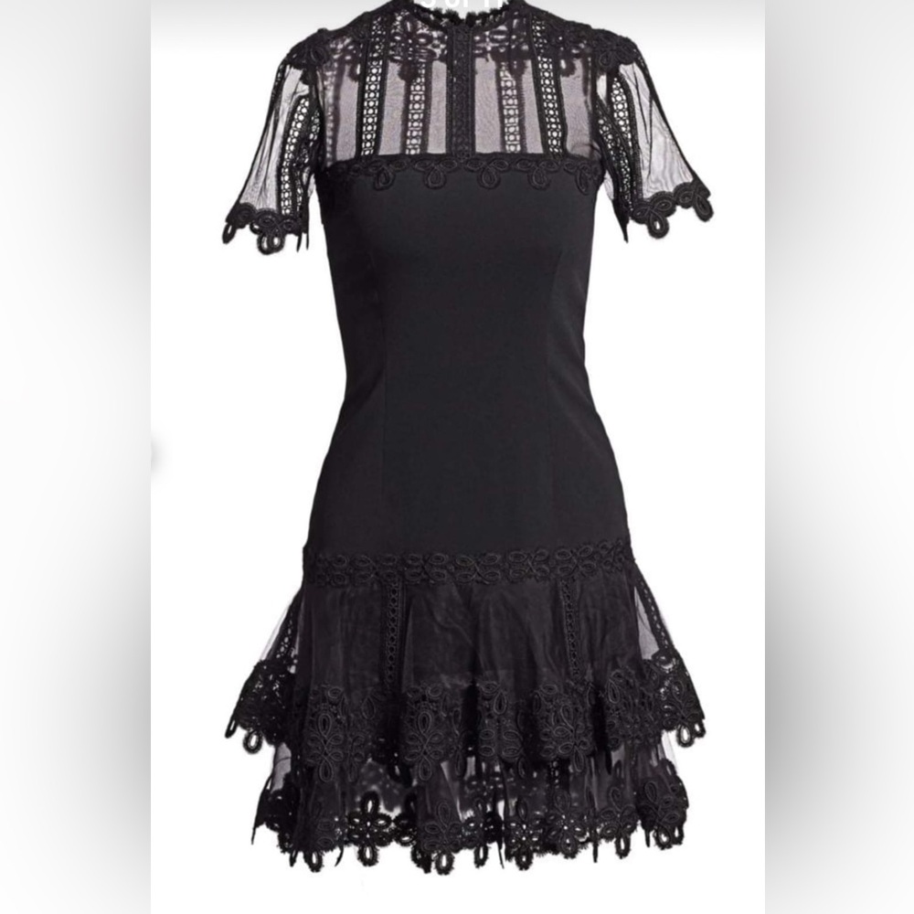 Simkhai Lace A-line Mini dress